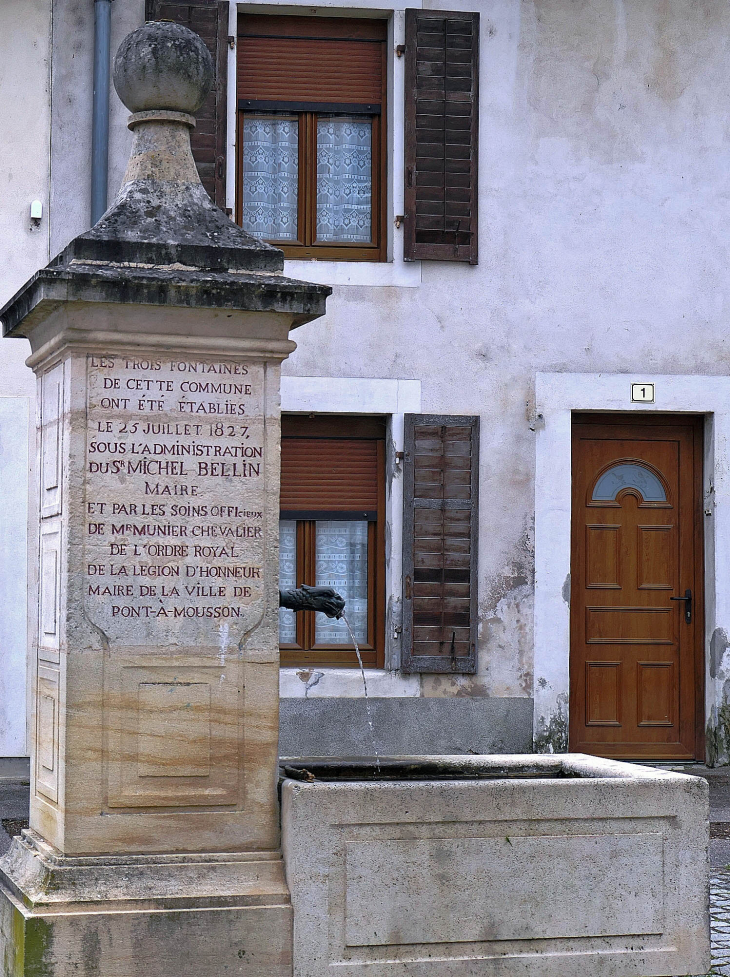 La fontaine lavoir - Villers-sous-Prény