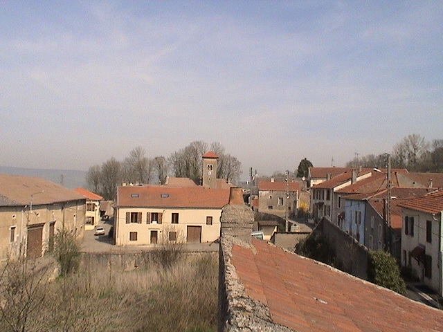 Village vu des toits rue des juifs - Vittonville