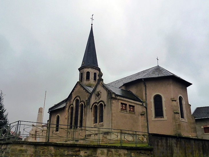 L'église - Azannes-et-Soumazannes