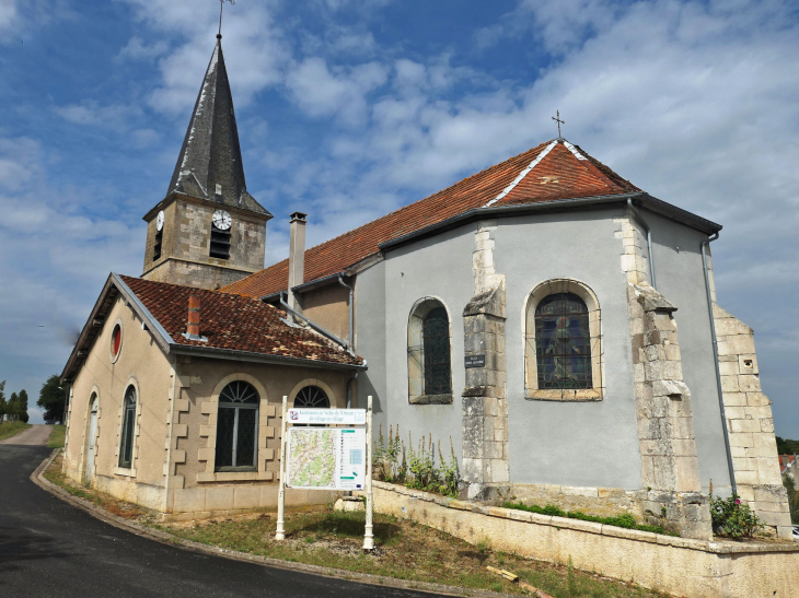 L'église de Gérauvilliers - Badonvilliers-Gérauvilliers