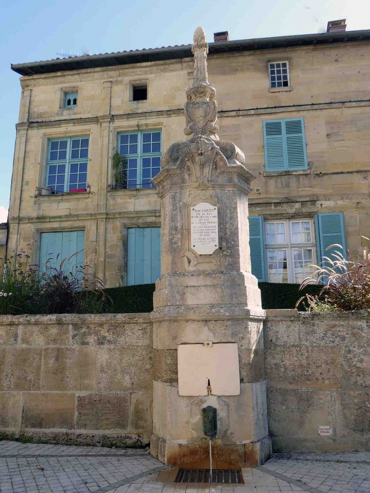 Place de la Fontaine : fontaine - Bar-le-Duc