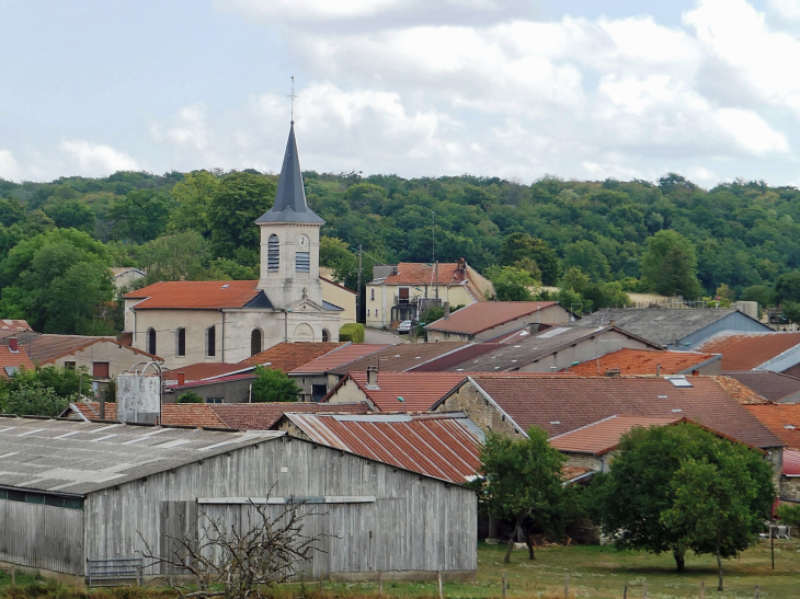 Vue sur le village - Baudrémont