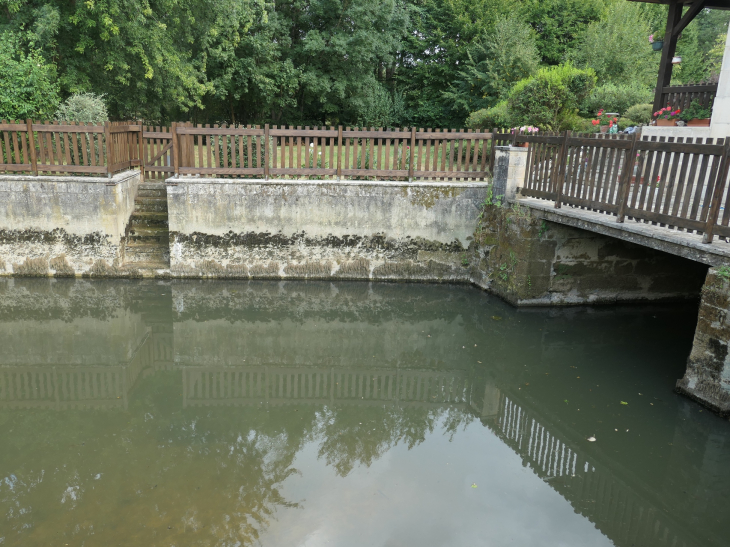 Le bief du moulin - Bazincourt-sur-Saulx