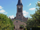 Photo suivante de Beaulieu-en-Argonne vue sur le clocher de l'église Saint Rouin