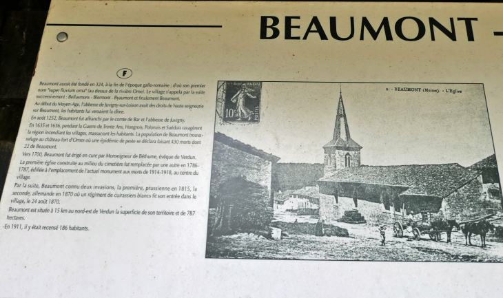 L'ancien village - Beaumont-en-Verdunois