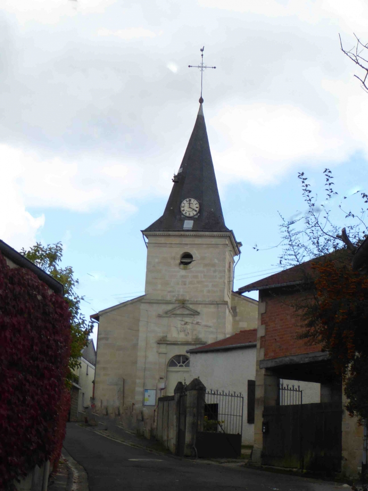 Vers l'église - Behonne