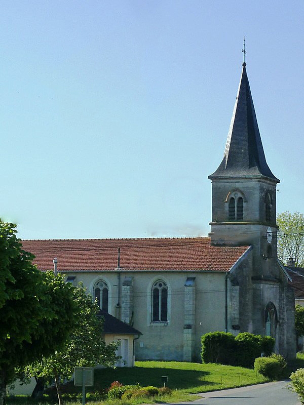 L'église de Mesnil sous les Côtes - Bonzée