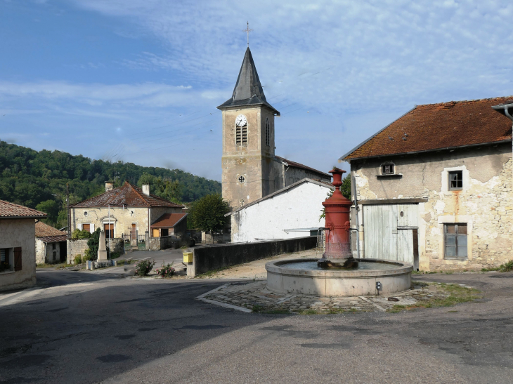 Le centre du village - Boviolles