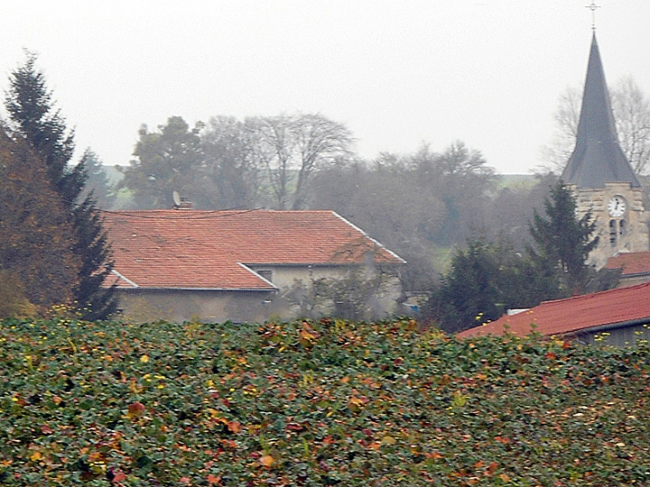 Vue sur le village - Brabant-sur-Meuse