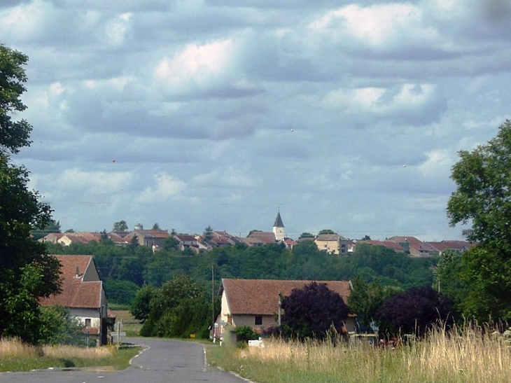 Vue sur le village - Burey-la-Côte