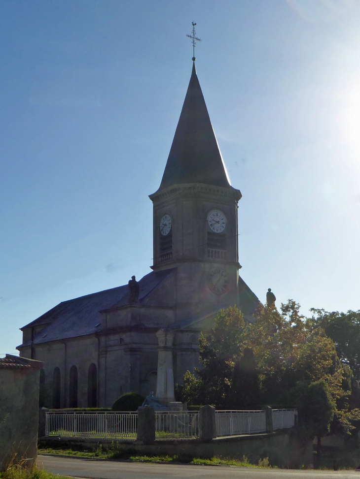 Buxières sous les Côtes : l'église - Buxières-sous-les-Côtes