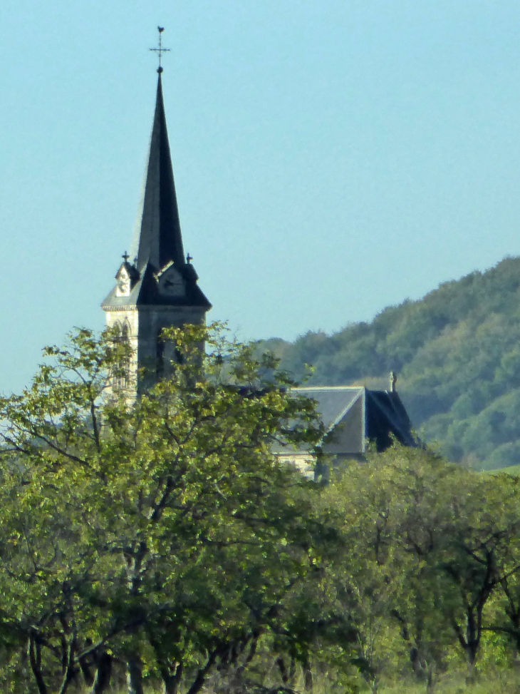 Woinville : l'église - Buxières-sous-les-Côtes