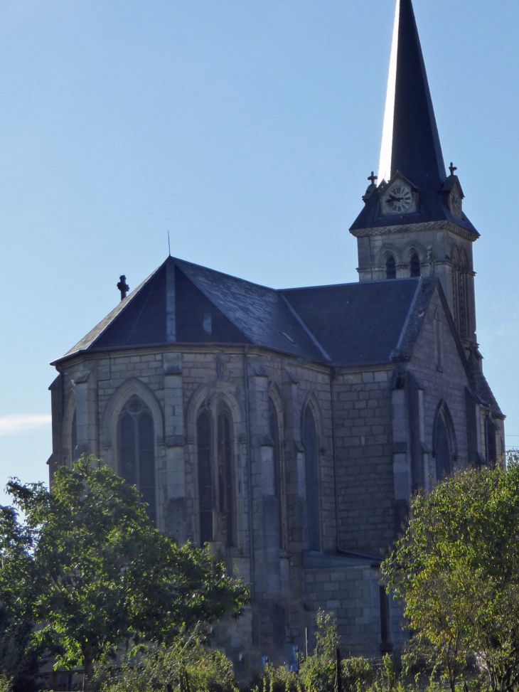 Woinville : l'église - Buxières-sous-les-Côtes