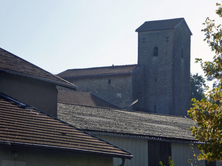 L'église et autres toits - Cléry-le-Petit