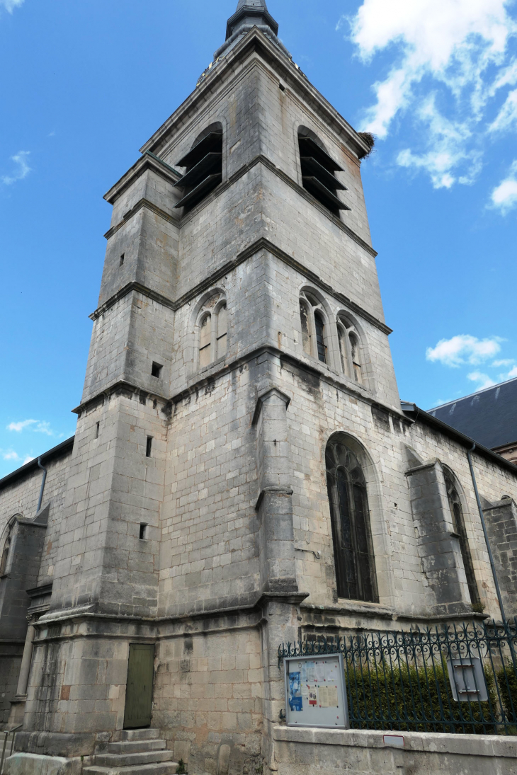 Le clocher de l'église Saint Pantaleon - Commercy