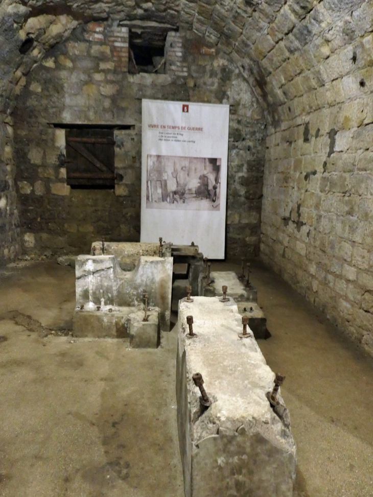 La vie à l'intérieur du fort - Douaumont