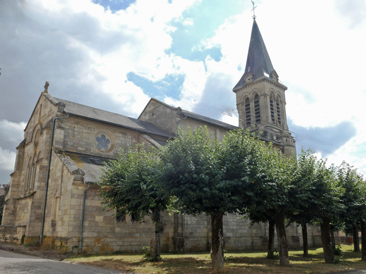 L'église - Fouchères-aux-Bois