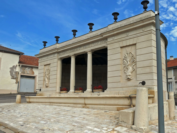 Le lavoir-fontaine - Houdelaincourt