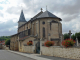 l'église dans la rue principale