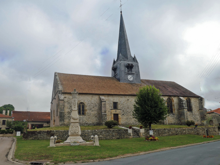 Louppy sur Chée : l'église - Les Hauts-de-Chée