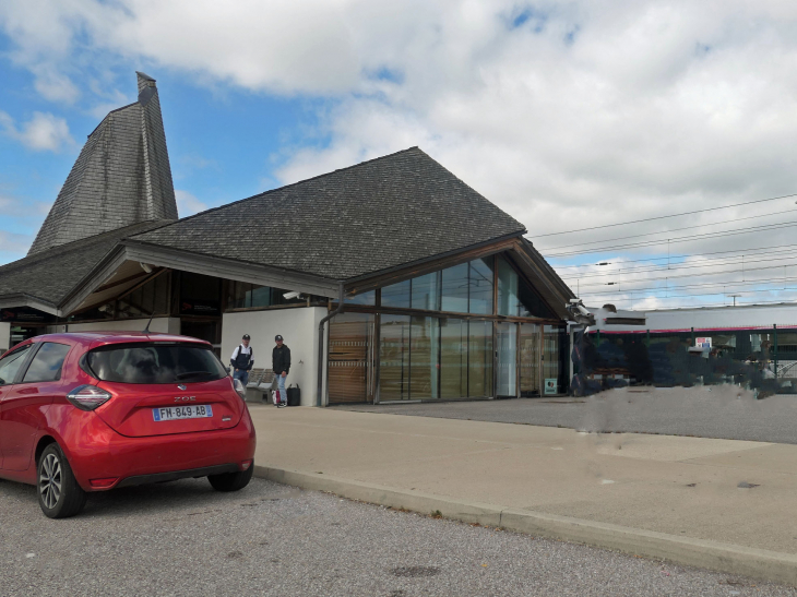 La gare TGV Meuse - Les Trois-Domaines