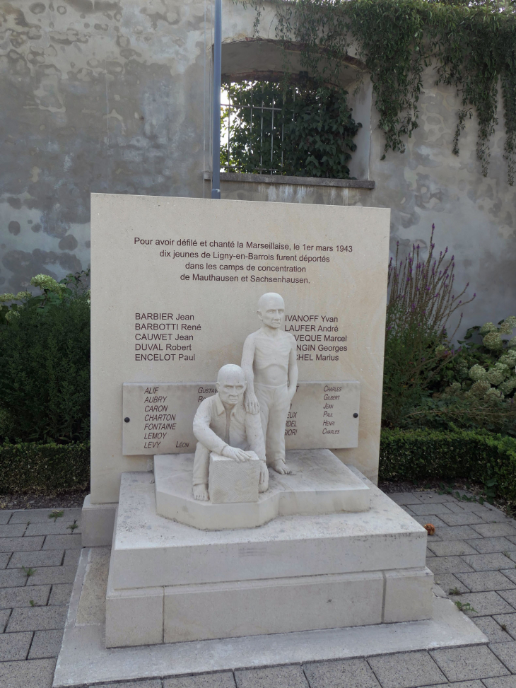 Le monument des déportés - Ligny-en-Barrois