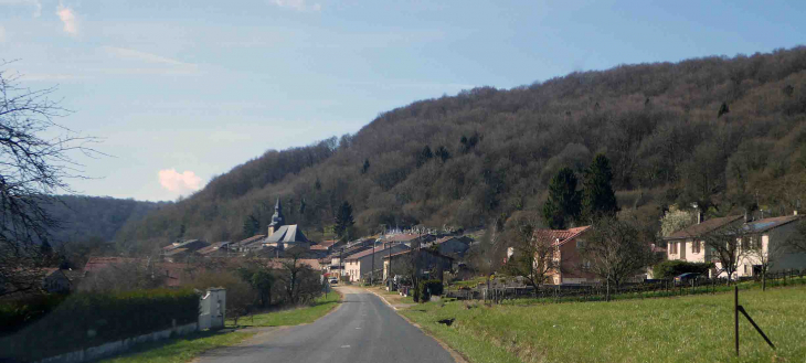 Vue sur le village - Lissey