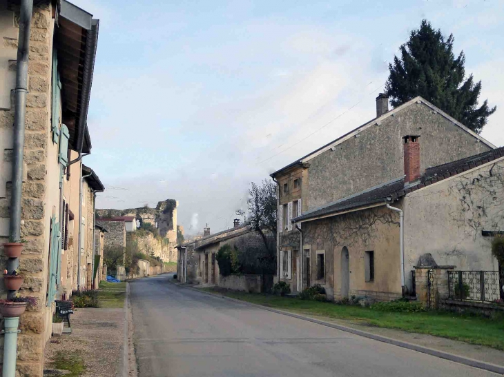 Une rue du village - Louppy-sur-Loison