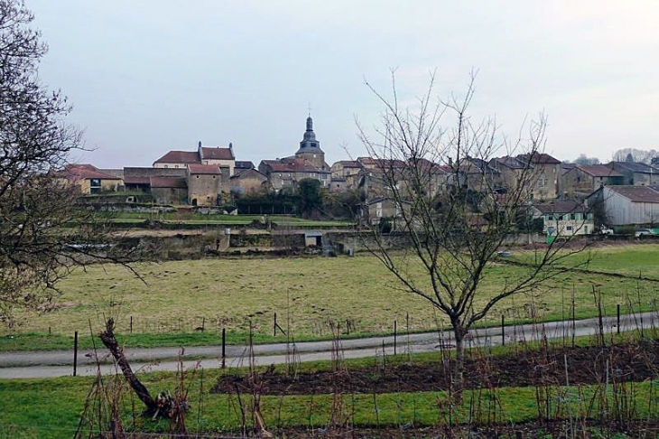 Vue sur le village - Marville