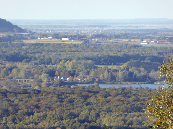 Vue sur les côtes de Meuse - Montsec