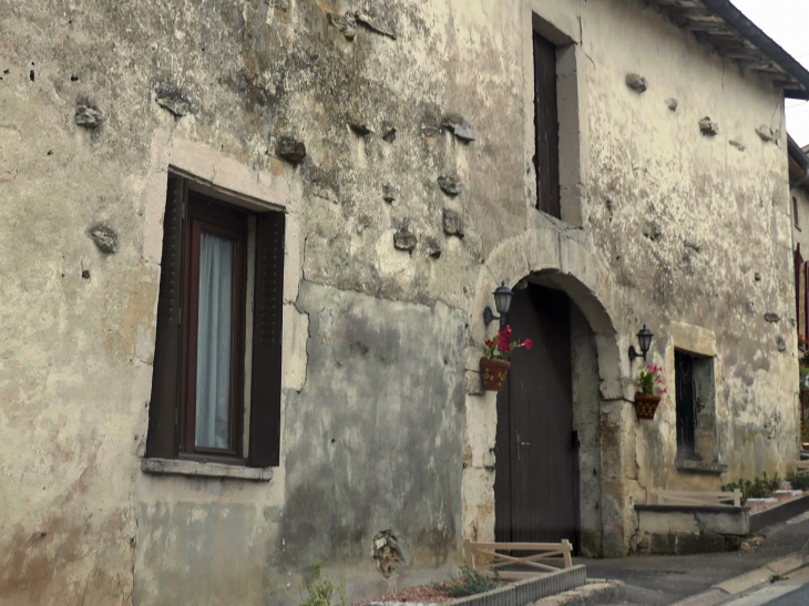 Maison meusienne  à pierres apparentes - Naives-Rosières