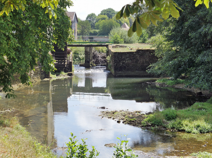 La passerelle du moulin - Rarécourt