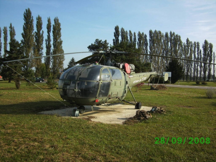 Alouette 3 en exposition - Rouvres-en-Woëvre