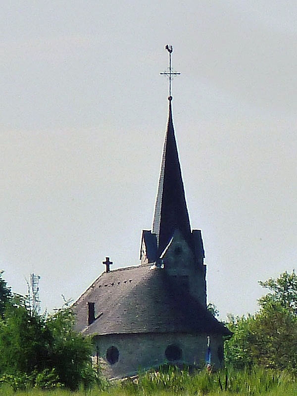 Le chevet de l'église - Saint-Remy-la-Calonne