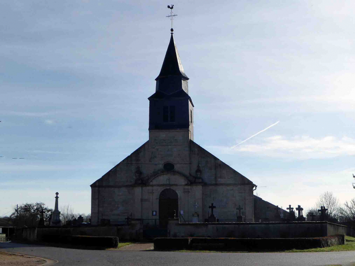 L'église de Saulmory - Saulmory-et-Villefranche