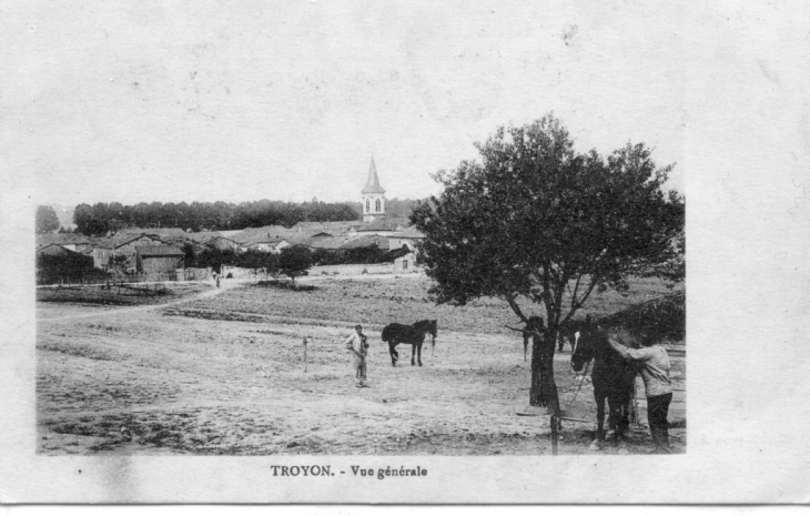 Vue de Troyon