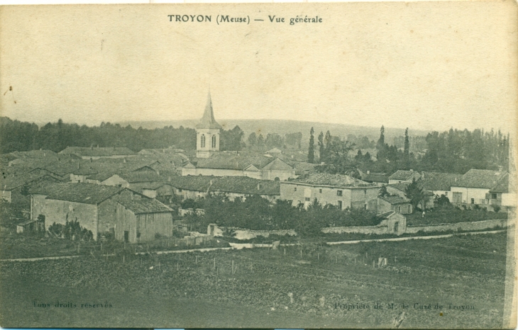 Troyon (Meuse)-vue générale