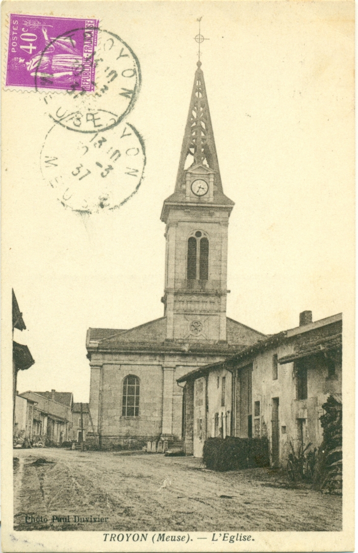 Troyon (Meuse)-l'église