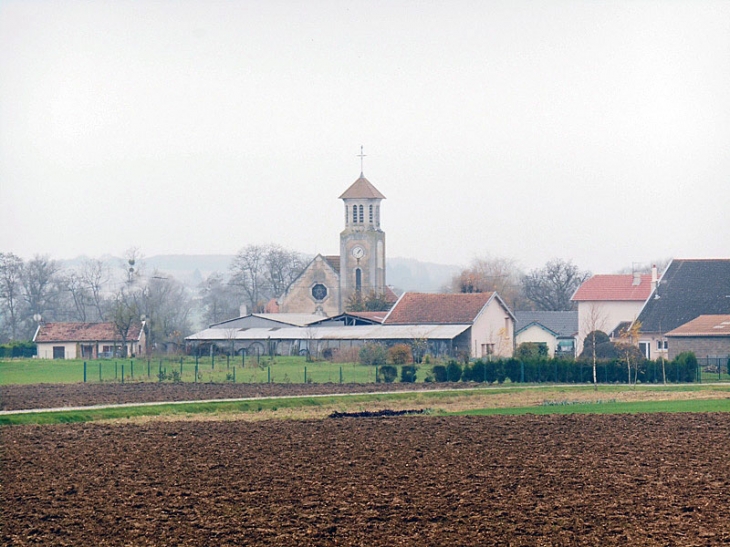 Vue sur le village - Vacherauville