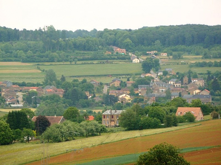 Vue sur le village - Velosnes