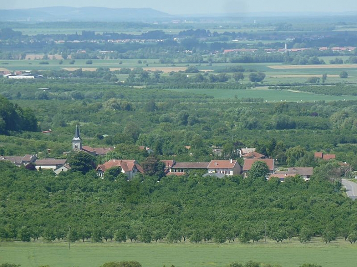 Billy sous les côtes vu d'Hattonchatel - Vigneulles-lès-Hattonchâtel