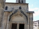 Hattonchatel :  entrée de léglise par le cloître