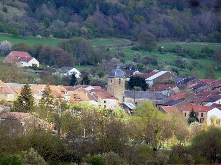 Vue sur le centre - Villécloye