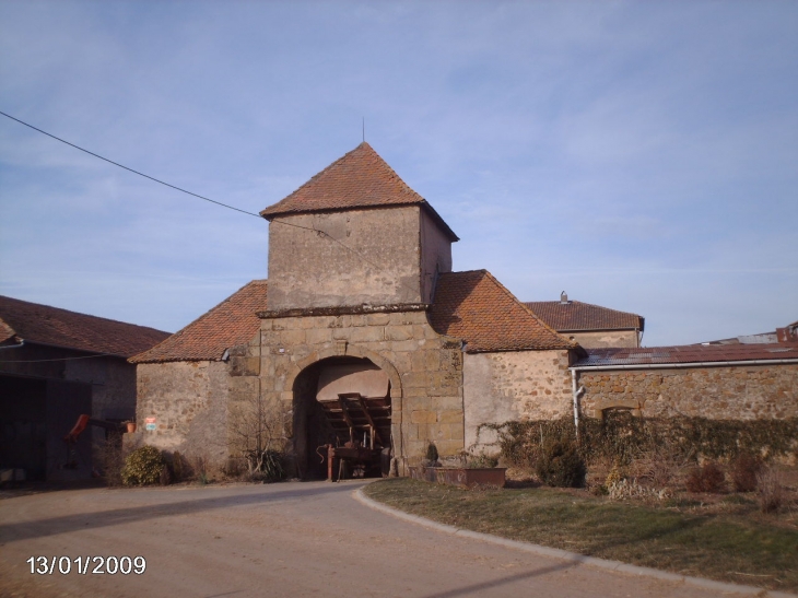 Entrée d'une ferme - Aboncourt