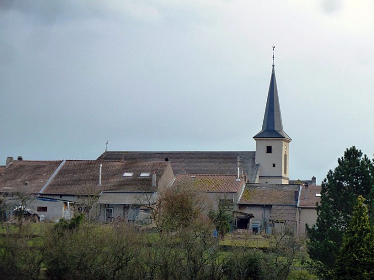 Vue sur le centre - Aboncourt