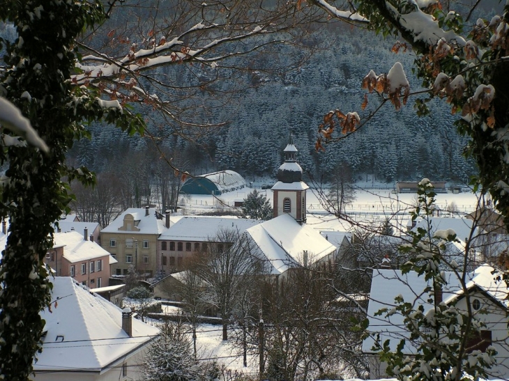 Sous la neige - Abreschviller