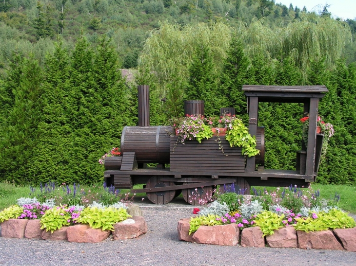 Locomotive fleurie - Abreschviller