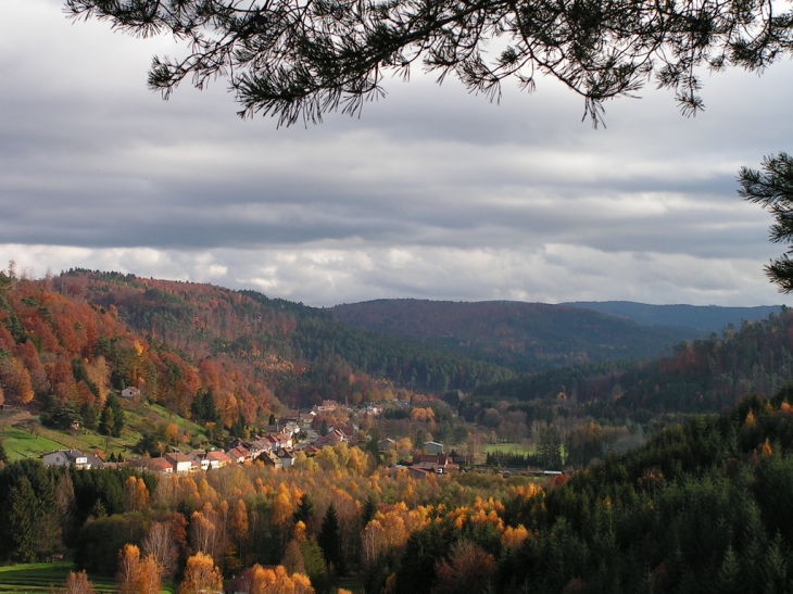 Vallée de la Sarre Rouge vers le Donon - Abreschviller