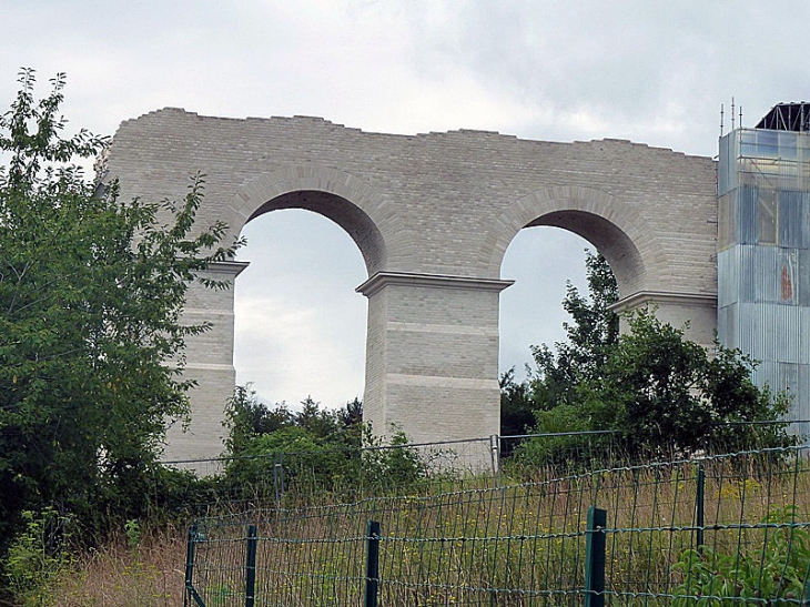 L'aqueduc gallo-romain en rénovation - Ars-sur-Moselle