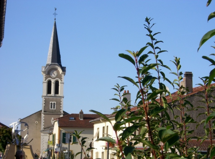 Ay sur Moselle l'église - Ay-sur-Moselle